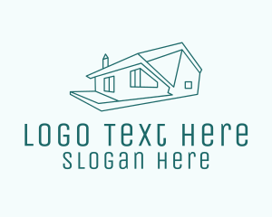 House Contractor Rental Logo