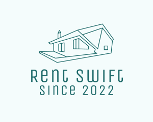 House Contractor Rental logo design