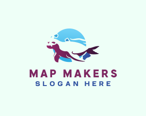 Hawaiian Marine Seal logo design