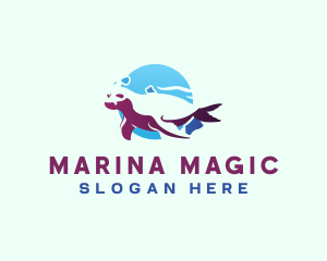 Hawaiian Marine Seal logo design