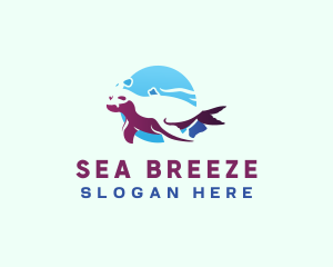 Hawaiian Marine Seal logo design