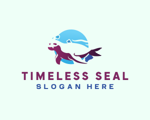 Hawaiian Marine Seal logo design