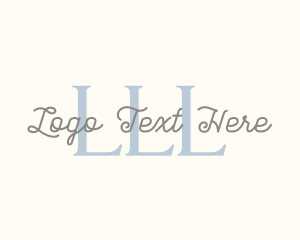 Cursive Elegant Branding logo