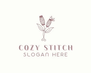 Stitching Sewing Yarn logo design