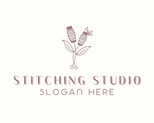 Stitching Sewing Yarn logo design