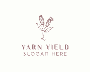 Stitching Sewing Yarn logo design