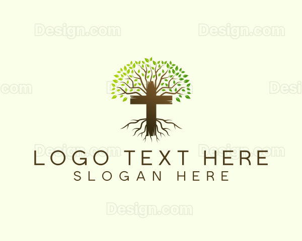 Tree Crucifix Ministry Logo