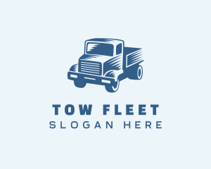 Pickup Truck Automobile logo design