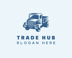 Pickup Truck Automobile logo