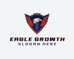 American Eagle Shield  logo design