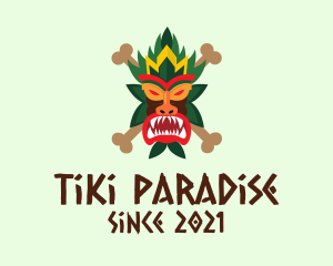 Scary Tiki Mask logo