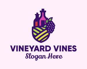 Grape Winery Farm logo