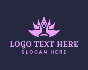 Lotus Wellness Yoga Logo