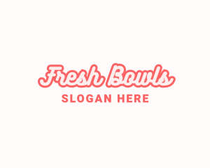 Retro Fashion Cursive logo design