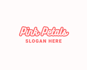 Retro Fashion Cursive logo design