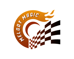 Racing Flag Flame logo