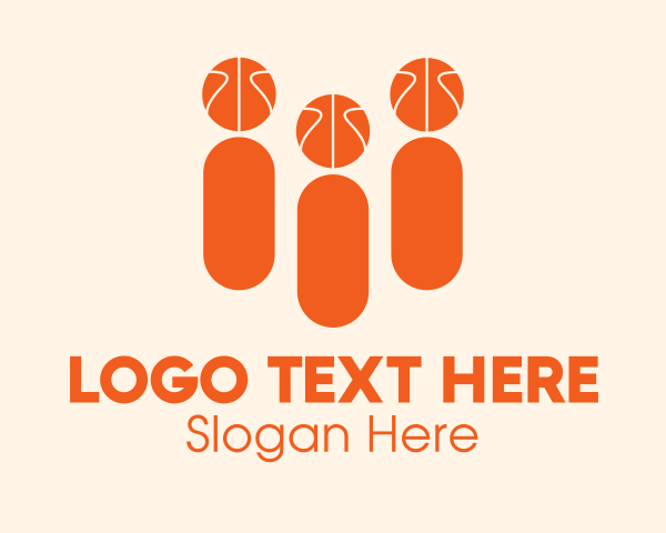 Basketball Equipment logo example 3