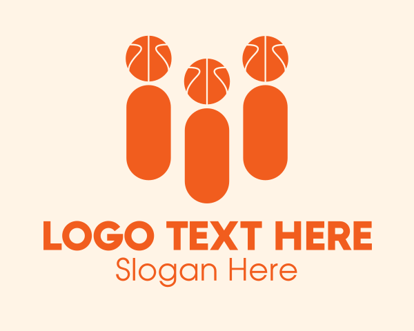 Basketball Equipment logo example 2