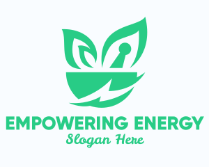 Energy Pharmacy Mortar  logo design