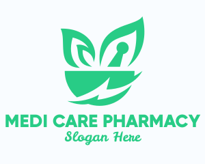 Energy Pharmacy Mortar  logo design