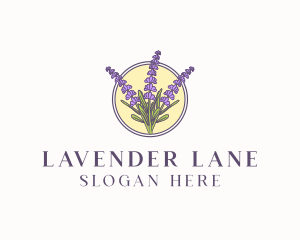 Lavender Flower Farm logo design