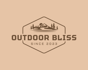 Outdoor Camping Adventure logo design