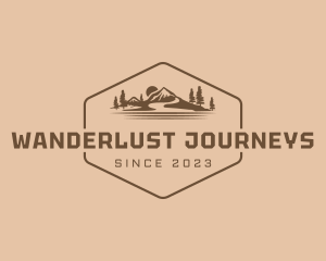 Outdoor Camping Adventure logo design