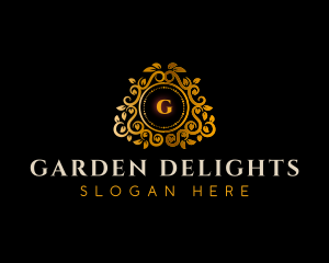 Luxury Boutique Ornament logo design