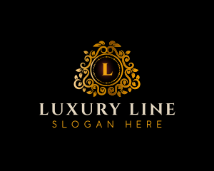 Luxury Boutique Ornament logo design