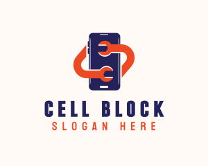 Mobile Phone Repair logo design