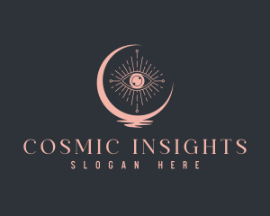 Spiritual Astrology Eye logo design