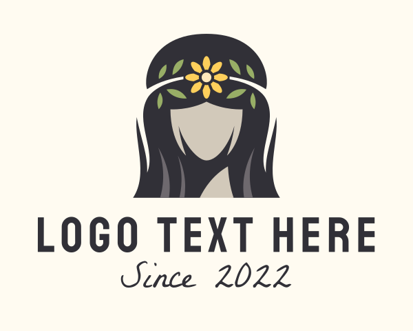 Flower Crown logo example 2