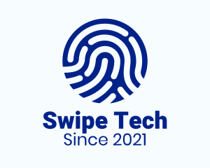 Digital Fingerprint Tech logo design