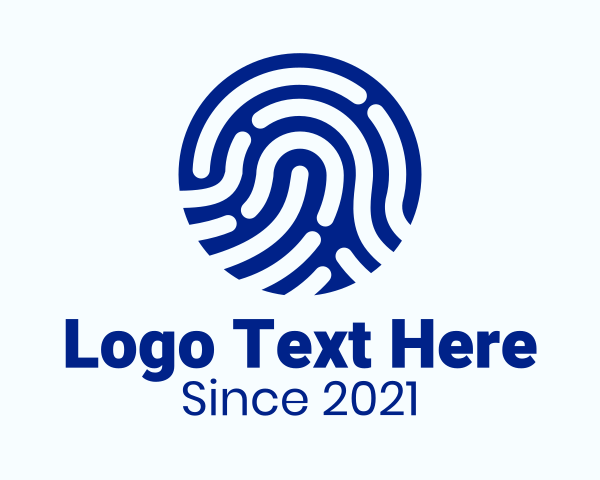 Finger Print logo example 4