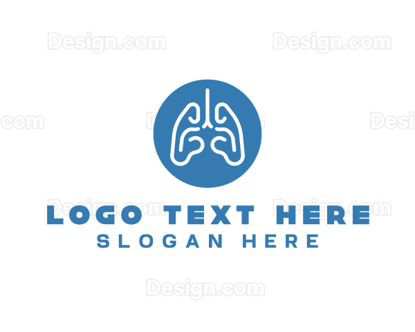 Body Respiratory Lungs Logo