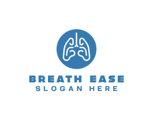 Body Respiratory Lungs logo design