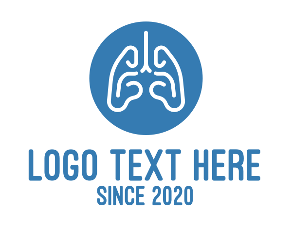 Lung Disease logo example 1