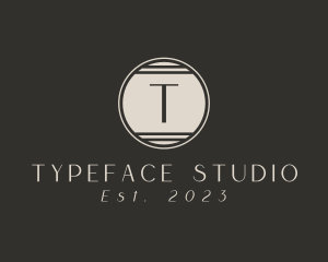 Retro Sunset Studio logo design