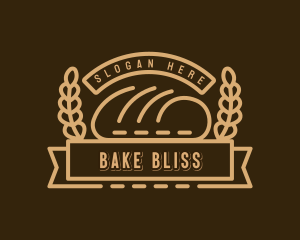 Patisserie Baking Bread logo design