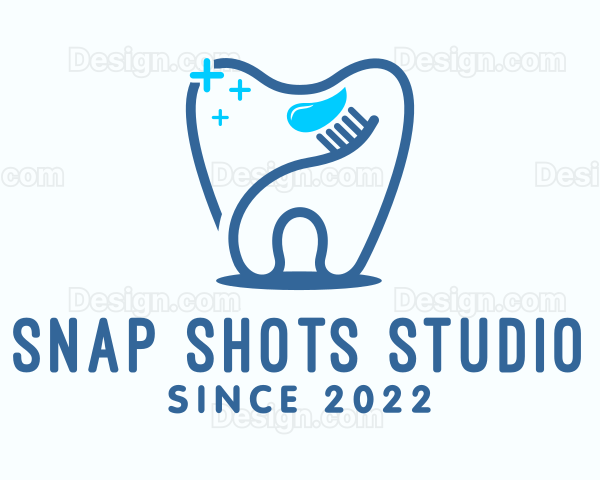 Dental Care Toothpaste Logo