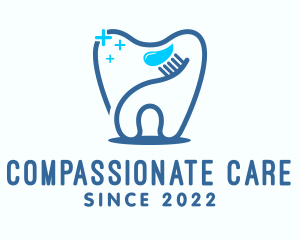 Dental Care Toothpaste  logo design