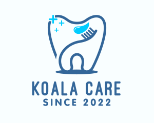 Dental Care Toothpaste  logo design