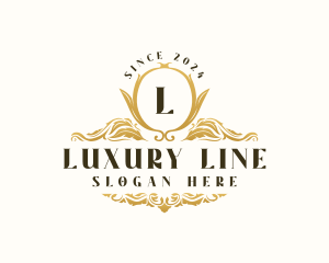 Luxury Jewelry Crest logo design