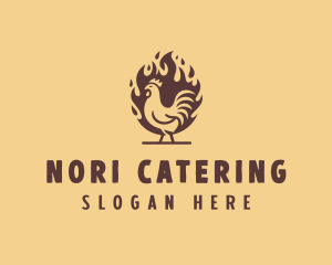 Grill Chicken Restaurant logo design