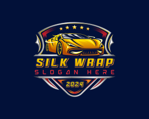 Car Racing Automotive logo design