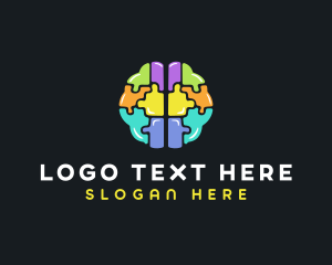 Brain Jigsaw Puzzle logo
