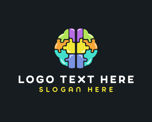 Brain logo example 1