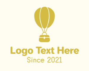 Yellow Air Balloon Bag logo