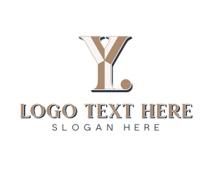 Elegant Luxury Brand Letter Y logo