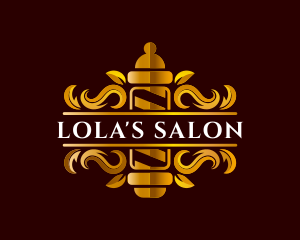 Barbershop Beauty Salon logo design